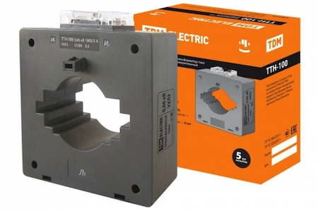 TDM ELECTRIC SQ1101-0137 Трансформатор тока измерительный ТТН 100/1000/5-15VA/0,5 TDM